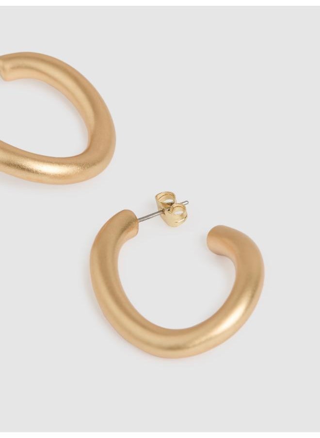 REISS Freya: Wave Hoop Earring  - Image 2