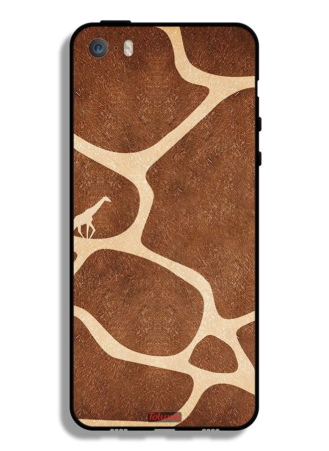 Tolwak - Apple iPhone 5s Protective Case Giraffe Skin - Image 1