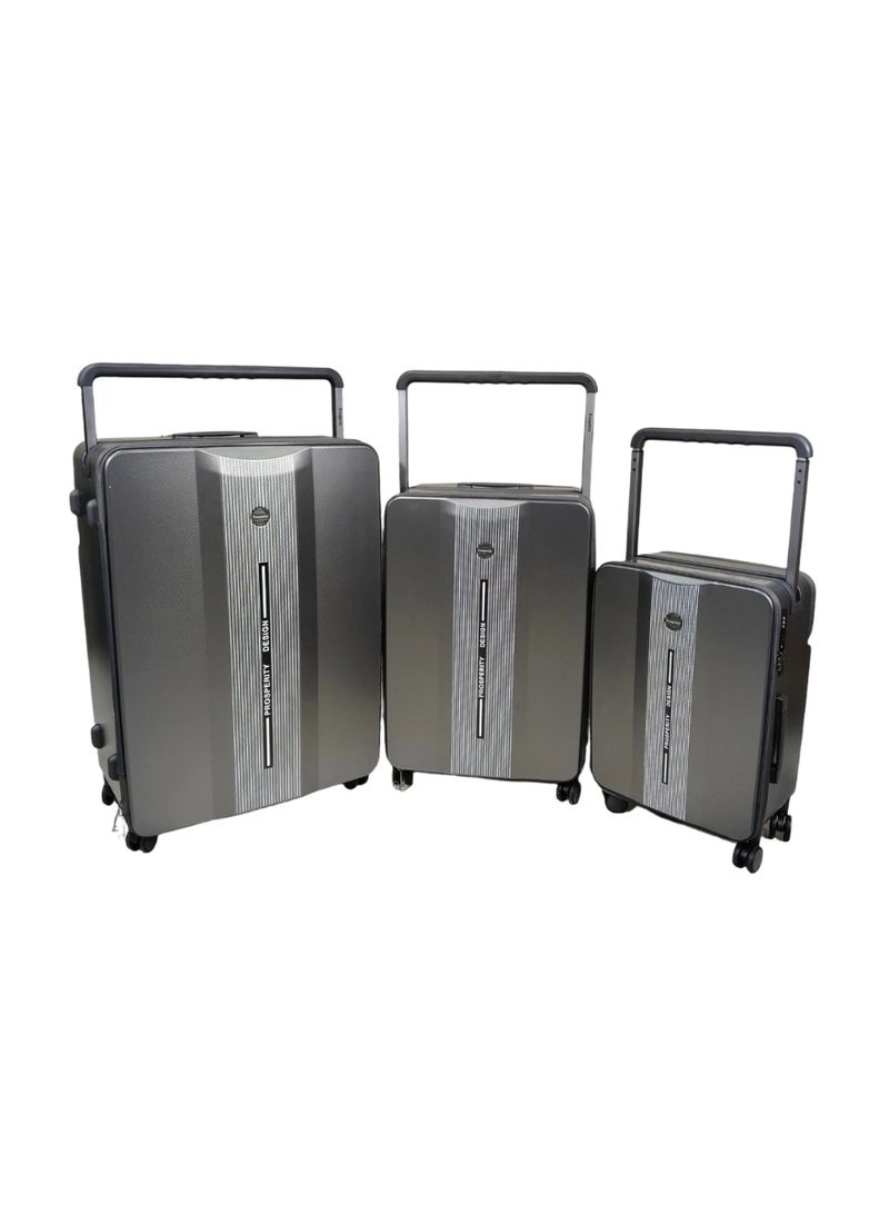 Prosperity Luggage Set 3 Piece Suitcase Set,20 24 28 inch luggage with spinner wheels hard shell luggage sets with TSA Lock Lightweight Luggage Set for Women man PP hard shell suitcases sturdy durable - Image 1