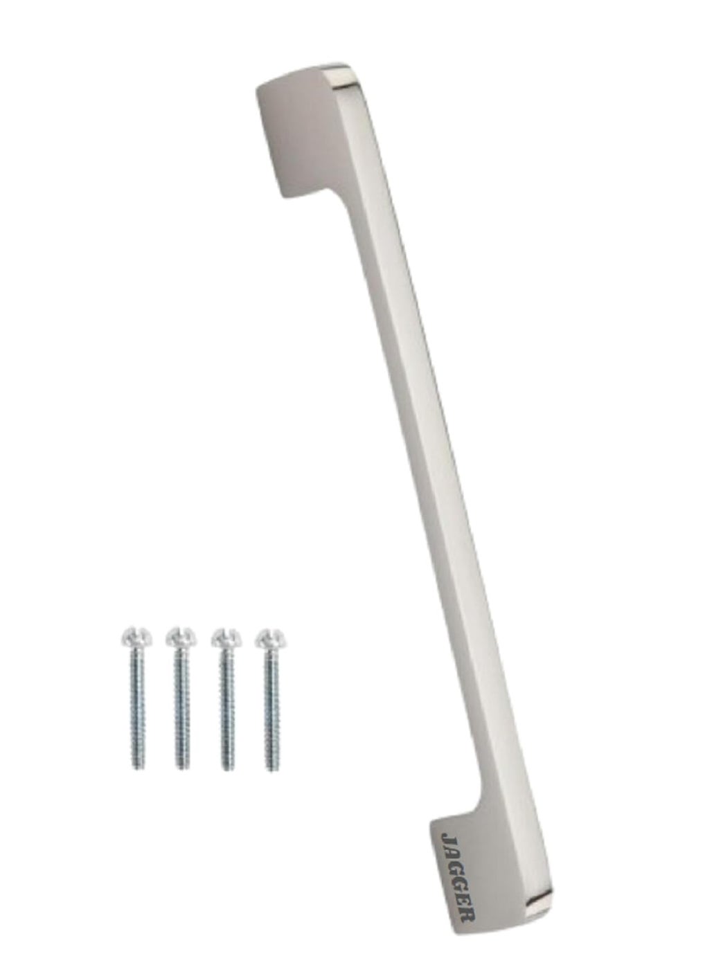 JAGGER JAGGER JAG331 Stainless Steel Kitchen Cabinet Drawer Handles Silver Chrome Finish Handles Furniture Door Pull Handles Pack of 5 8 INCH Silver  - Image 1