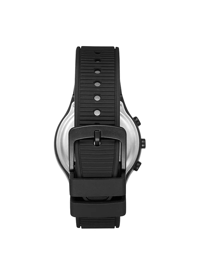 أسترو Astro Kids Watch, Digital Display and PU Strap - A23905-PPBB, Black