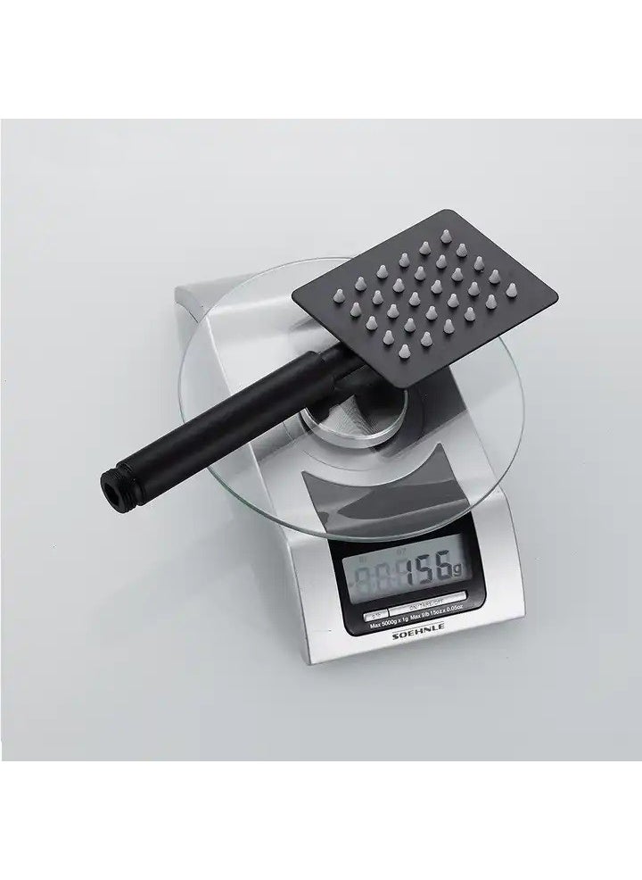 FAWER Faucet & Shower 304 Stainless Black Hand Shower Shower Head  - Image 3