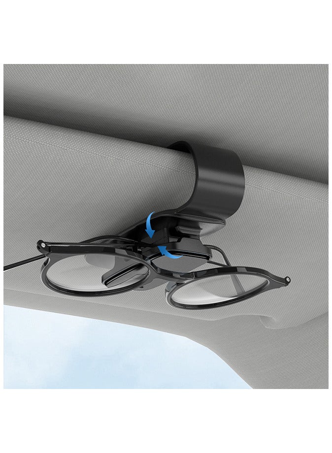 Generic Sunglasses Holder for Car Sun Visor Car Visor Clips Universal Multi Purpose Automotive Eyeglass Organizer Mount Clip  - Image 4