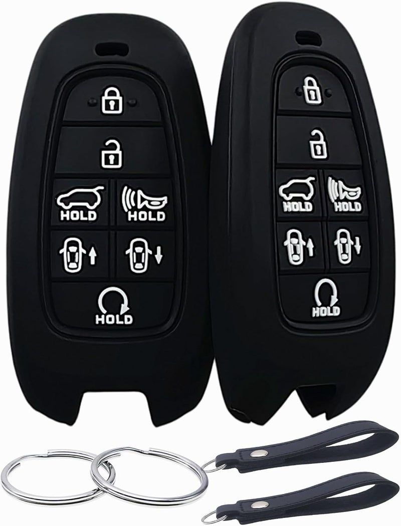 REPROTECTING Silicone Rubber Key Fob Cover for Hyundai - Image 1