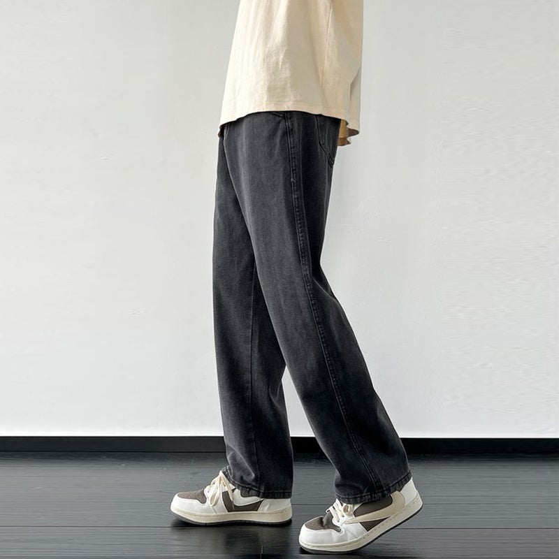 Unisex Casual Daily Denim Jeans - Image 4