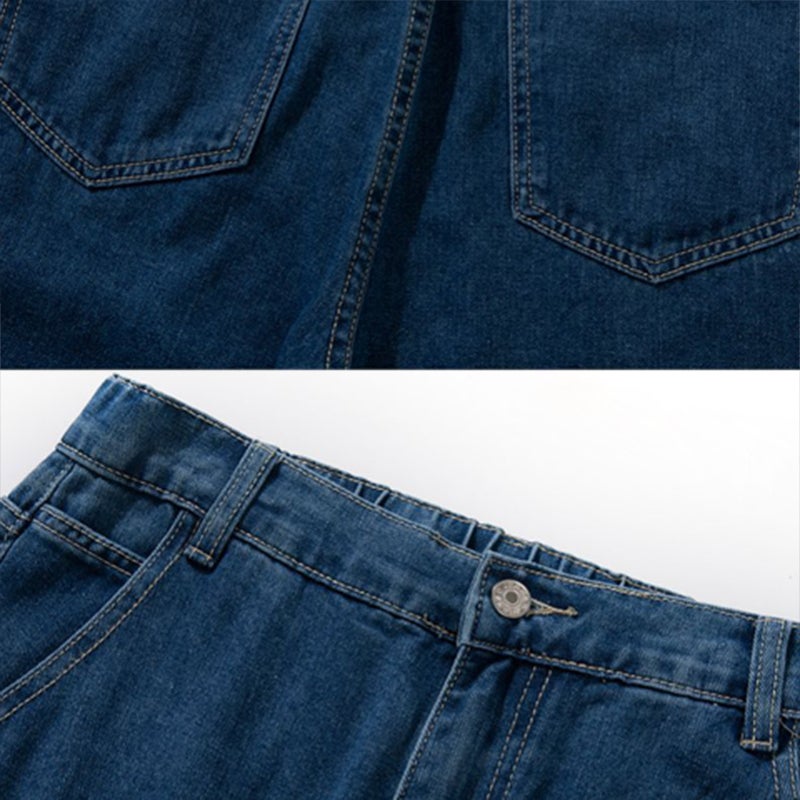 Unisex Casual Daily Denim Jeans - Image 5