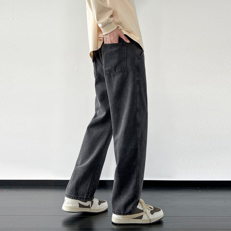 Unisex Casual Daily Denim Jeans - Image 3