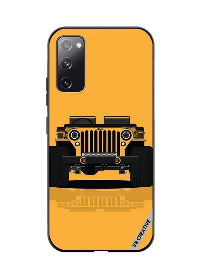 VR CREATIVE Protective Case Cover For Samsung Galaxy S20 FE 5G Jeep Design Multicolour - Image 1
