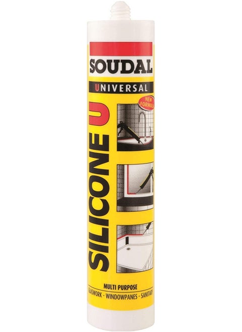Universal Silicone U 280ml White Silicone