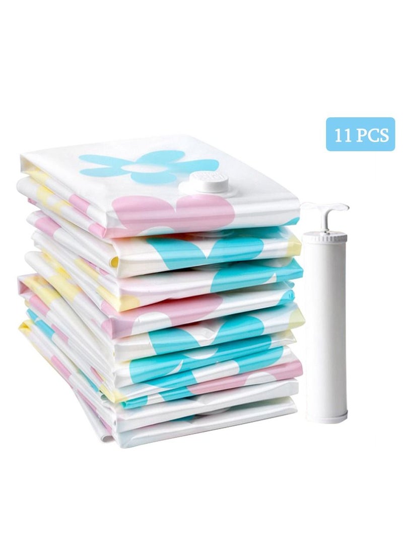 DubaiGallery 11pcs/set Vacuum bags for Clothes Clothing Vacuum Storage bag Vacuum Compressed bag Wardrobe Organizer - Image 2