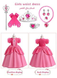 Girls Princess Dressing up with Accessories,Super Mario Princess Costumes,Birthday Party Cosplay Outfits for Girls Gift - pzsku/Z442CD50ABBB8C33966E8Z/45/_/1710858660/ddda9c89-59de-42f7-8d76-0e9149847c00