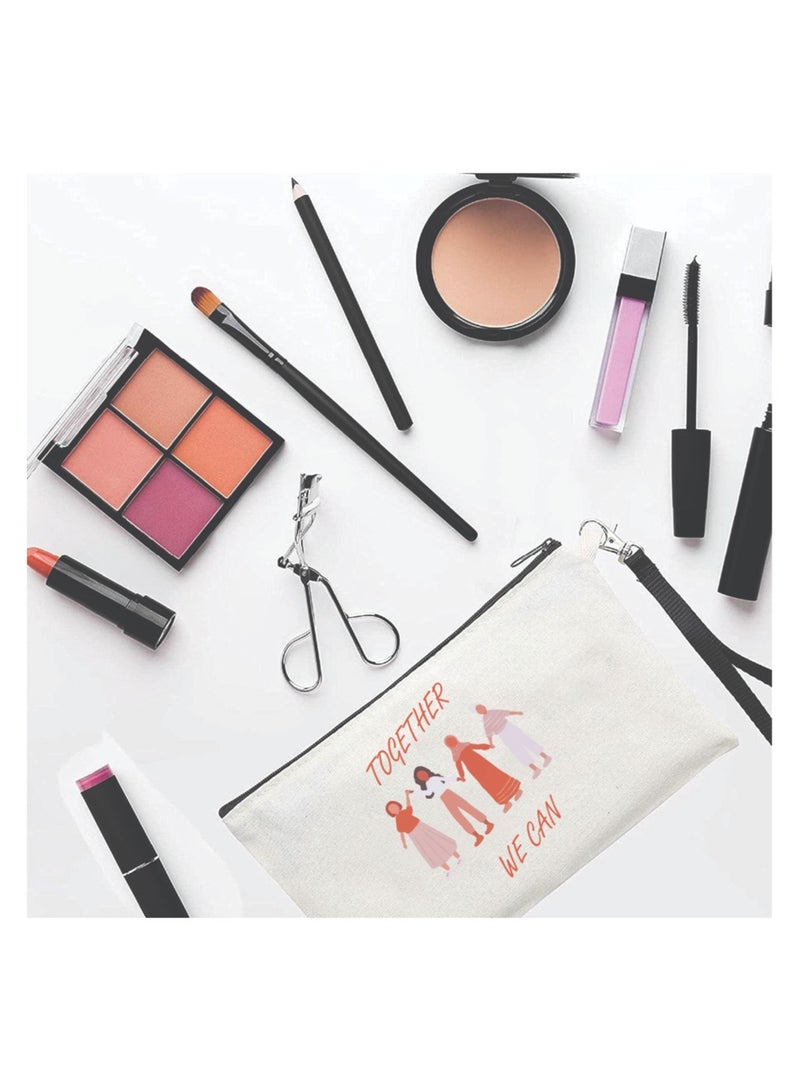 PRINTSHOP4ME Cosmetic bag gift for International Womens Day Design 1 - Image 2