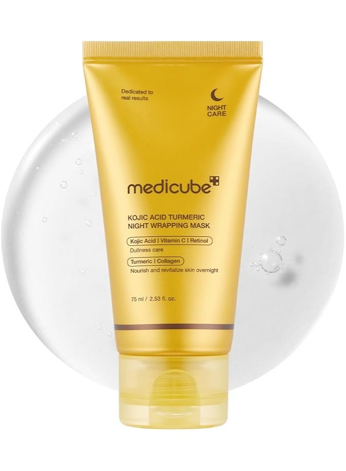 medicube - Kojic Acid Turmeric Night Wrapping Mask 75 ml - Image 1
