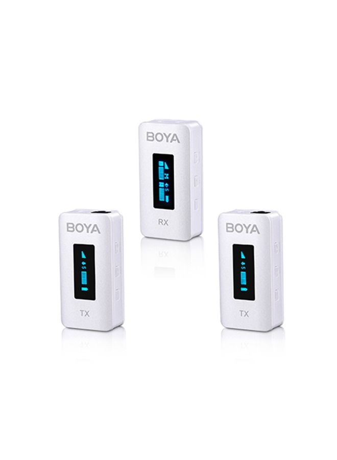 BOYA BY-XM6 K2W 2.4GHz Ultra-compact Wireless Microphone System Kit  - Image 1