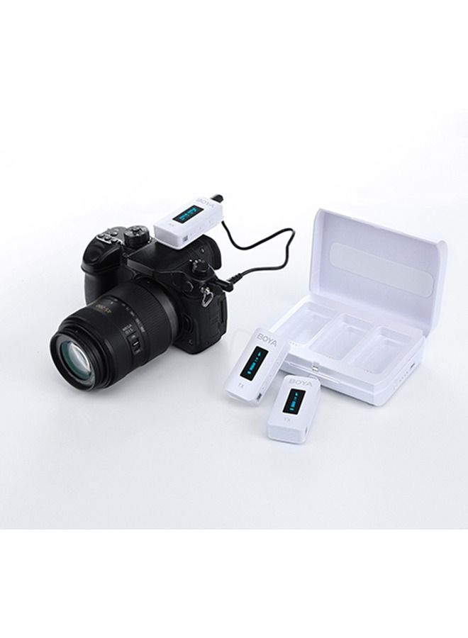 BOYA BY-XM6 K2W 2.4GHz Ultra-compact Wireless Microphone System Kit  - Image 3