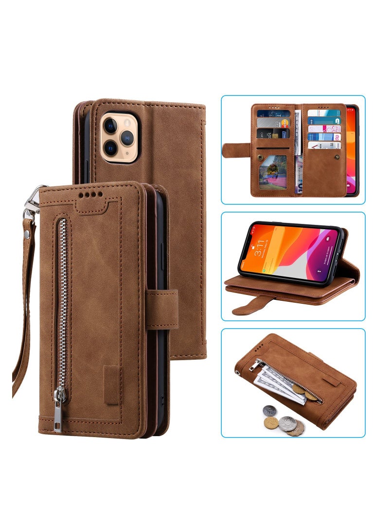 Loquat Suitable For iPhone Wallet Type Fall Proof Mobile Phone Leather Case - Image 1