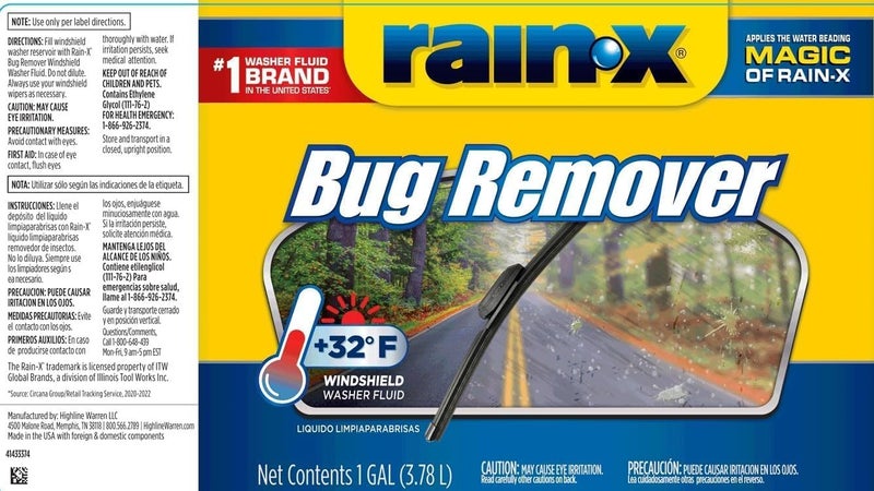 RainX RX68806 Bug Remover etxWuf, 2Pack - Image 2