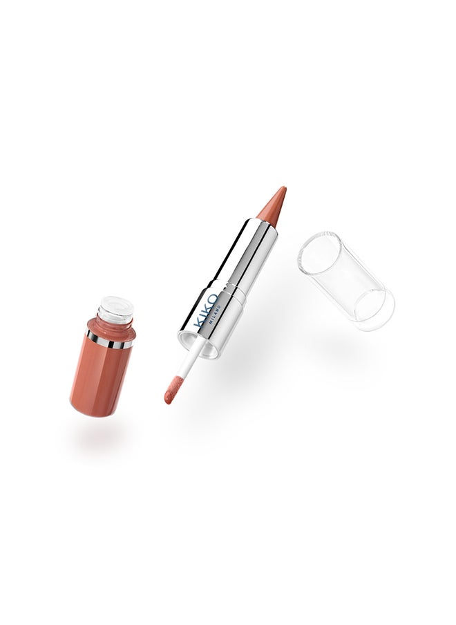 KIKO MILANO Stellar Love Duo Lip Color & Gloss Contour Desire  - Image 2
