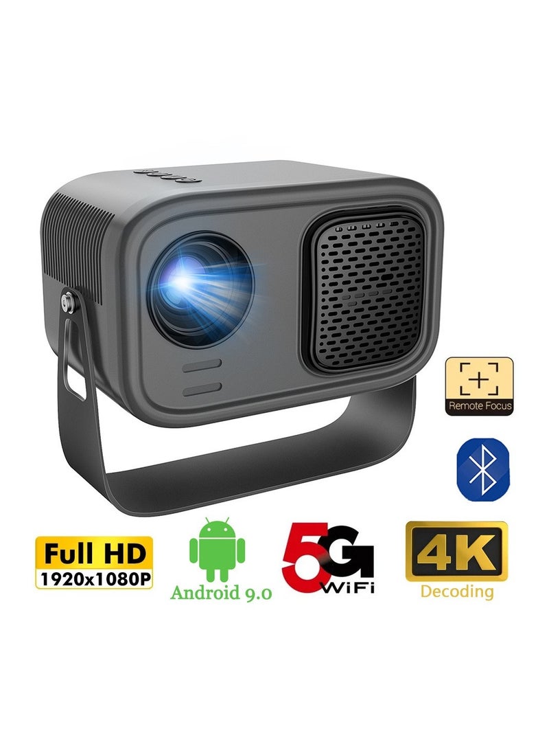 SLG - Portable Projector Wifi Android Full HD LED 1920x1080P 3800 Lum Home Office Mobile Phone Wireless Android System Projector - Image 1