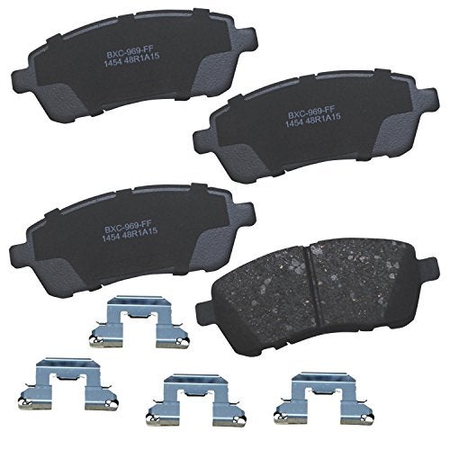 Bendix Premium SBC1454 Ceramic Front Brake Pads for Ford Fiesta 2019-2011, Fiesta Ikon 2011, Figo 2020-2016, Mazda 2 2015 - Image 1