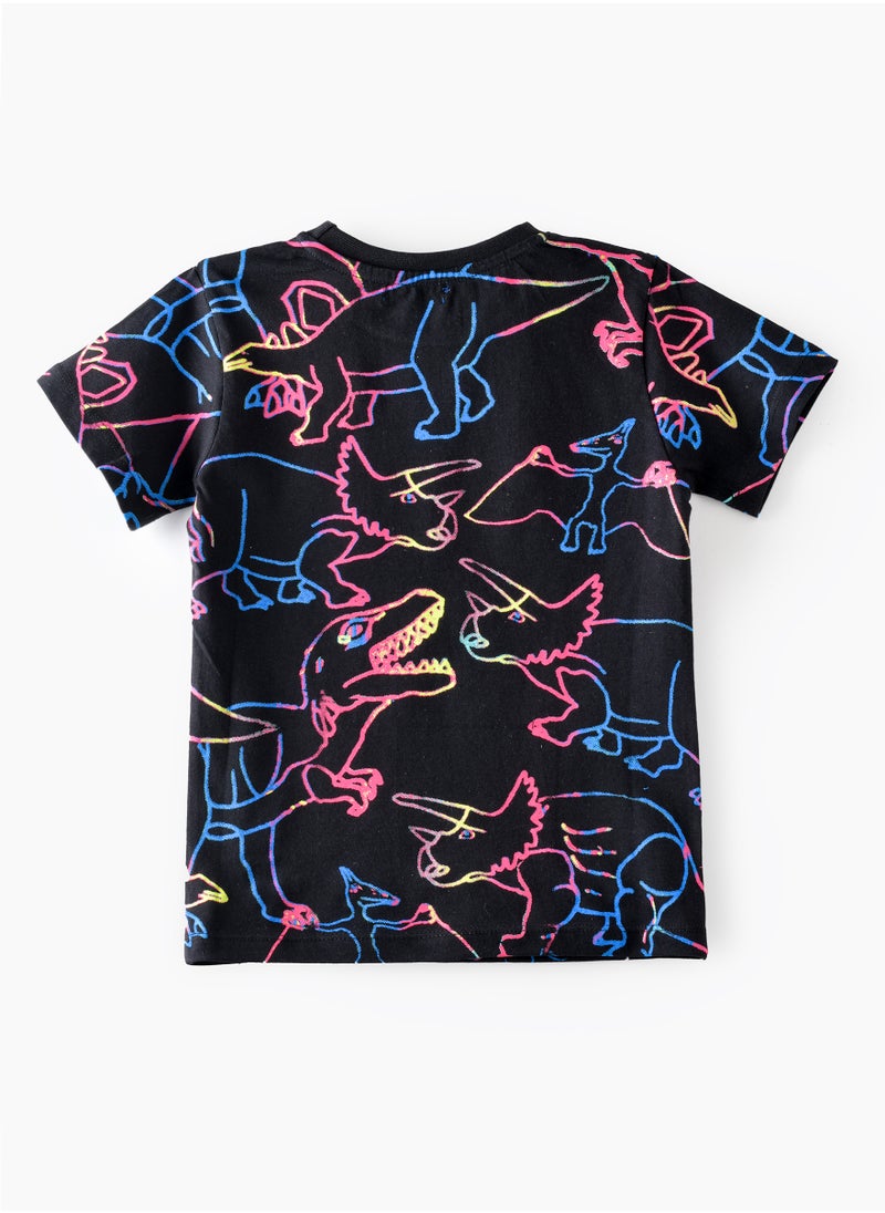 JAM - Playful Prints & Comfy Cotton: Boys' Short-Sleeve Tees for Spring & Summer - Image 1