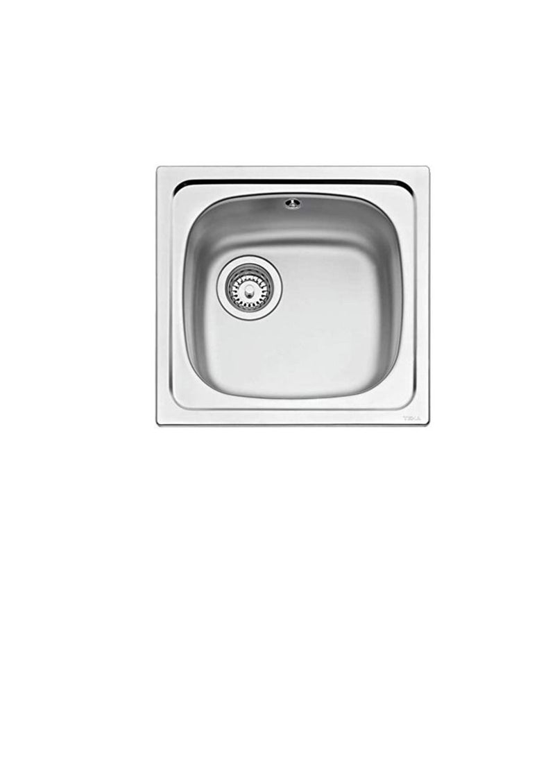 TEKA STARBRIGHT 45 E-XN 1B Inset Sink, Grey - 45 cm - Image 1
