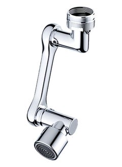 Movable faucet connector with internal filter