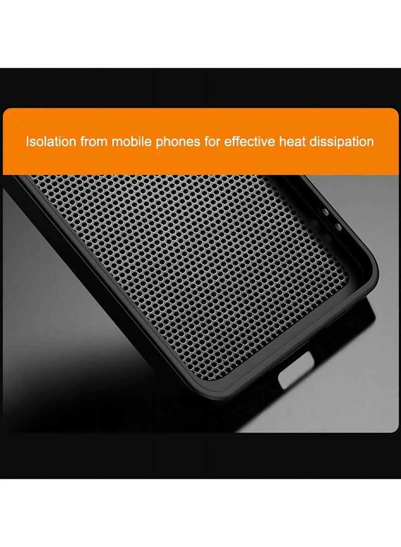 Color Fans For Huawei Mate 50 Pro Cell Phone Case Matte Aluminium Alloy+TPU+PC Anti-fingerprint Back Shell - Red - Image 3