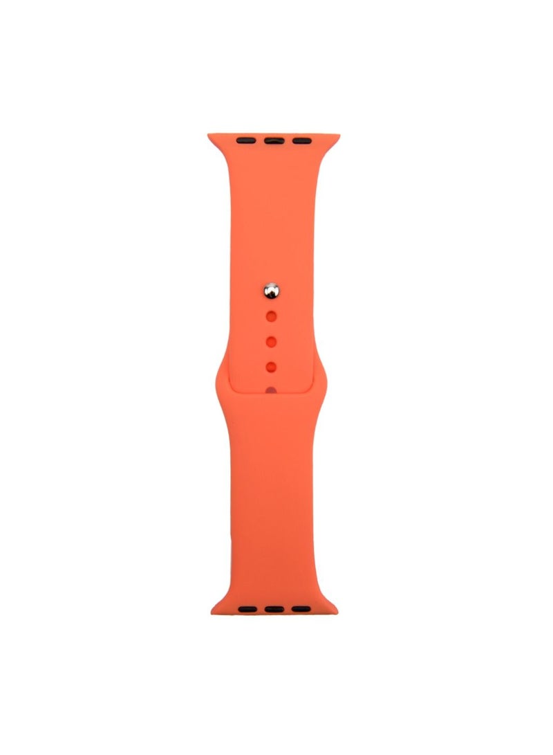 Apple Watch Band 41mm Soft Silicone Sport Band Replacement Wrist Strap Compatible for iWatch Apple Watch Series 7 (41mm) - Image 2
