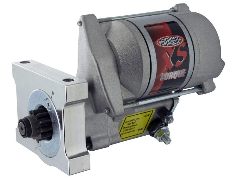 POWERMASTER Starter, XS Torque, 4.4:1 Gear Reduction, Natural, 168 Tooth Flywheel, Straight Bolt, GM V8, Each - Image 5