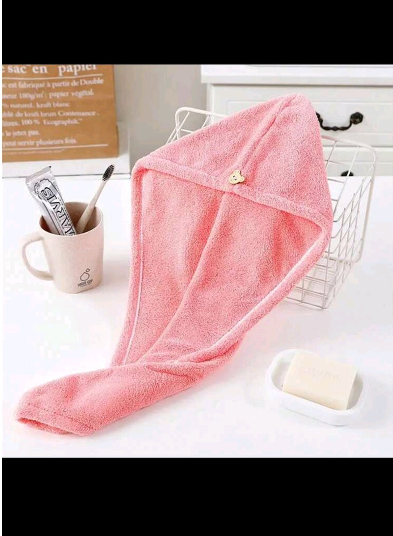 Shein 1pc Women's Hair Drying Hat: Quick-Dry Microfiber Towel Cap Hat For Super Absorption And Maximum Hair Drying Speed! Bonnet Hair Bonnet Turban - Image 4