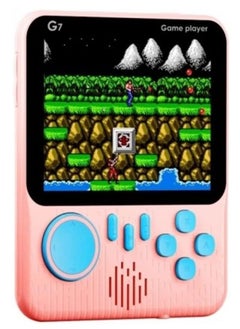 G7 Ultra-thin Mini Retro Handheld Portable Game Console 3.5-Inch Color Screen Built-In 666 Game boy Game Player Without joy stick-Colors May Vary