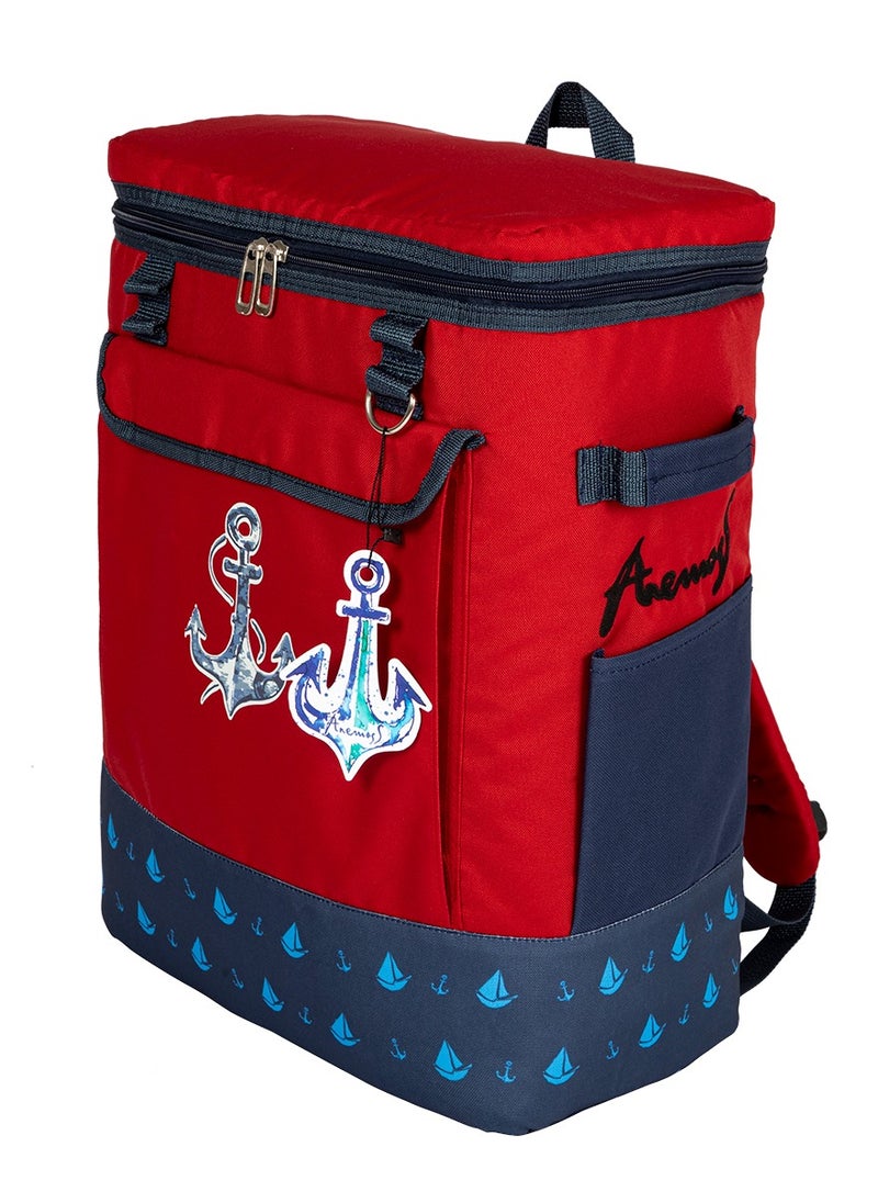 Anemoss Insulated Backpack, Soft Cooler Lunch Box, Waterproof, 23L Large Capacity, Insulated Lunch Bag, Hot and Cold Food Transportation, Ideal for Office, School, Picnic, Camp Use, For Men and Women, Made in Turkey  - Image 3