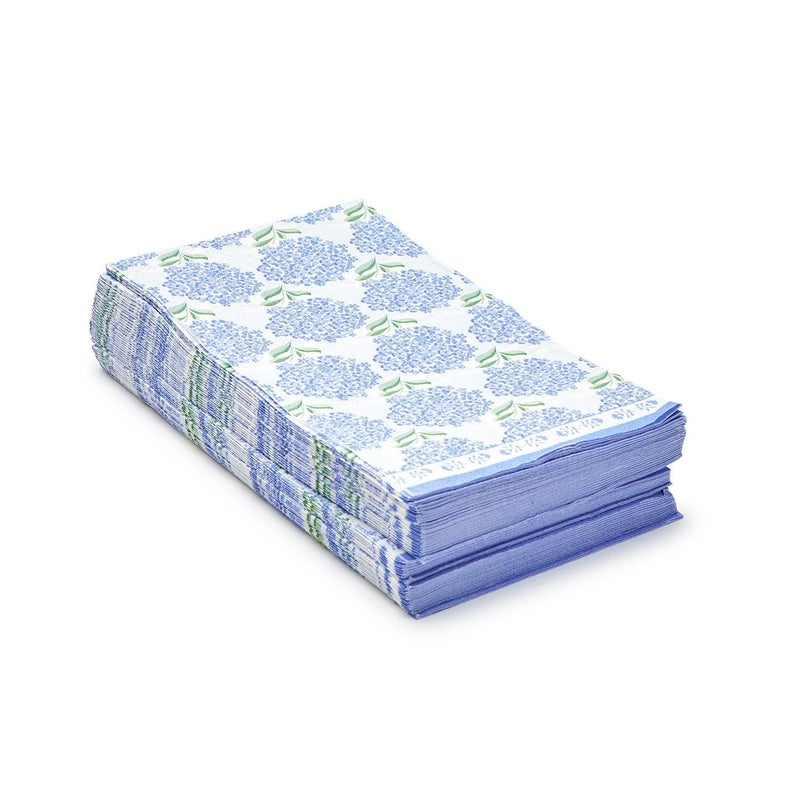 Two's Company Two's Company Hydrangea 3-Ply Paper Napkins - Elegant Floral Design Guest Towel/Dinner Napkin Set  20 Pack - Perfect for Special Occasions and Everyday Use - Image 4