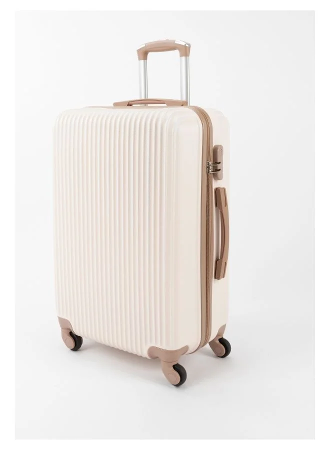 LIMRA Luggage set 5 pieces travel Bags with a distinctive design from limra beige/gold