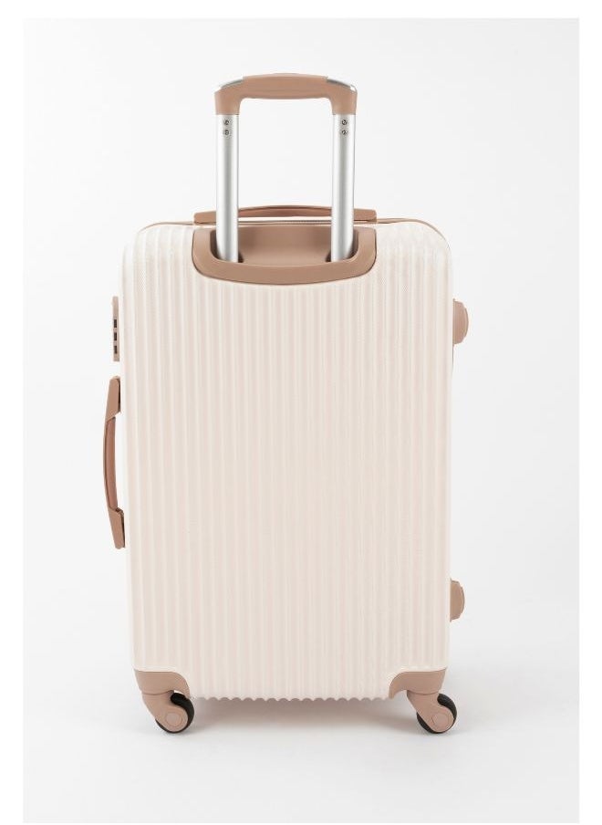 LIMRA - Luggage set 5 pieces travel Bags with a distinctive design from limra beige/gold - Image 1