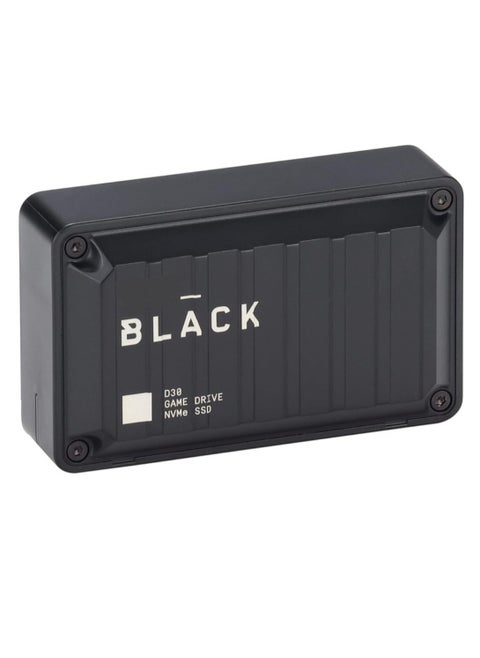 BLACK 1TB D30 Game Drive SSD - Fast & Reliable External Storage for Gaming