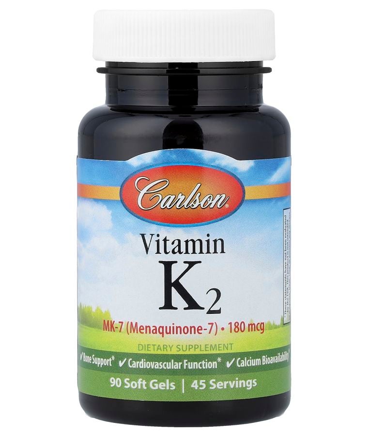 Vitamin K2 90 Soft Gels (90 mcg per Soft Gel)