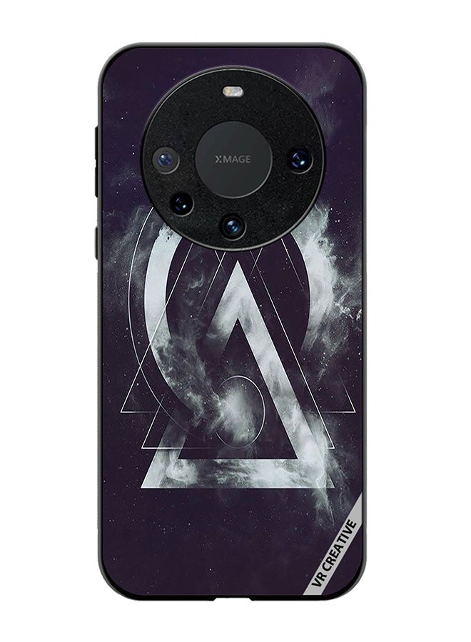 VR CREATIVE Protective Case Cover For Huawei Mate 60 Pro Abstract Design Multicolour - Image 1