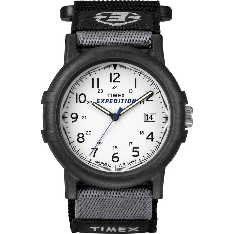 TIMEX ساعة تيمكس للرجال T49713 إكسبيديشن كامبر بسوار أسود سريع الربط - Image 1