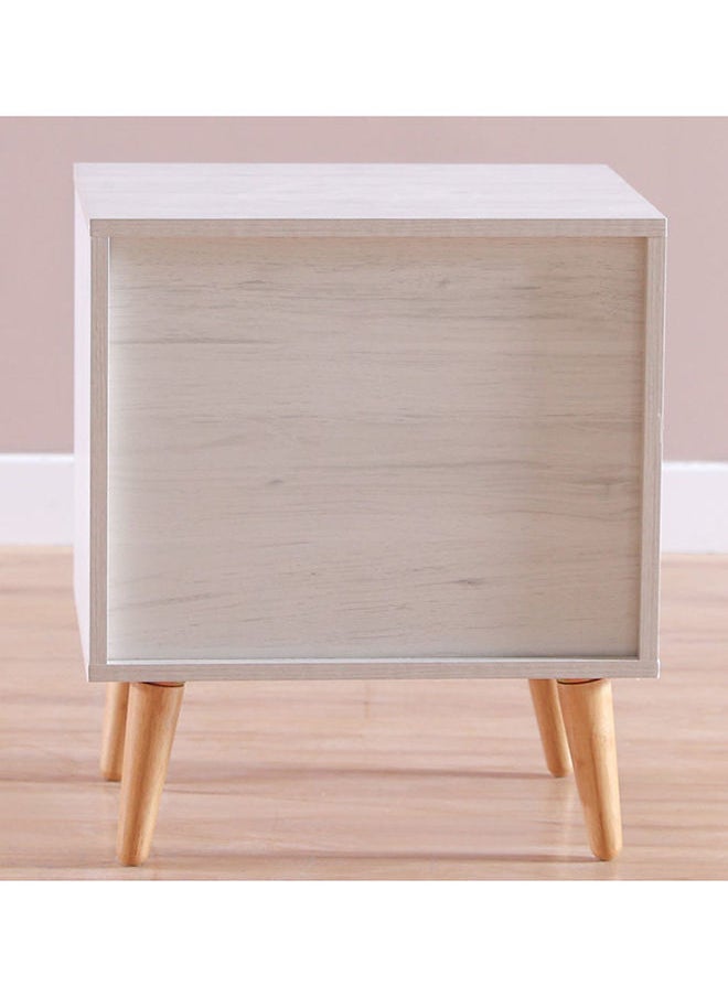 DANUBE HOME - Patterson End Table Multifunctional Living Room Table Space Saving Side Table Modern Design Furniture For Home 48x40x56 cm Light Oak - Image 1