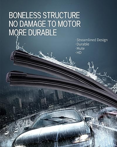 FAPIUO 10B Rear Windshield Wiper Blade All-season Durable Original Equipment Replacement 10"/254mm(Pack of 1) - Image 2
