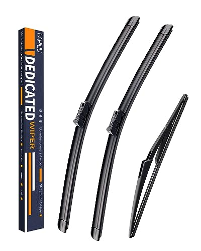 FAPIUO 10B Rear Windshield Wiper Blade All-season Durable Original Equipment Replacement 10"/254mm(Pack of 1) - Image 1