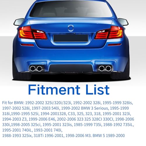 RED WOLF Compatible with BMW 1988-2003 528i/E46/325/323/318/Z3/M3 Aftermarket Radio Stereo Wiring Harness Adapter Installation Connector Plug - Image 2