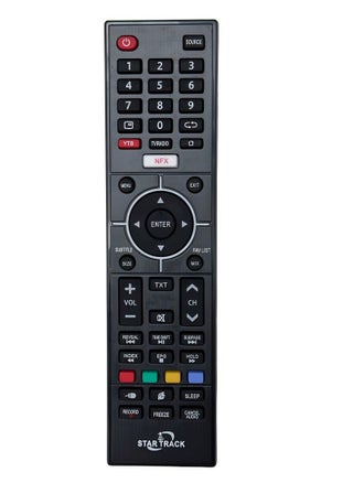 Replacement Remote Control for Star Track SMART TV | Compatible with YouTube & Netflix Button | Easy to Use, Ergonomic Design | Direct Access to Streaming Apps | High-Quality Remote for Star Track TV Models - pzsku/Z442EDCD6B036AED04390Z/45/1742702331/6345b75e-18f6-44a3-9c24-d05b0a7c3270