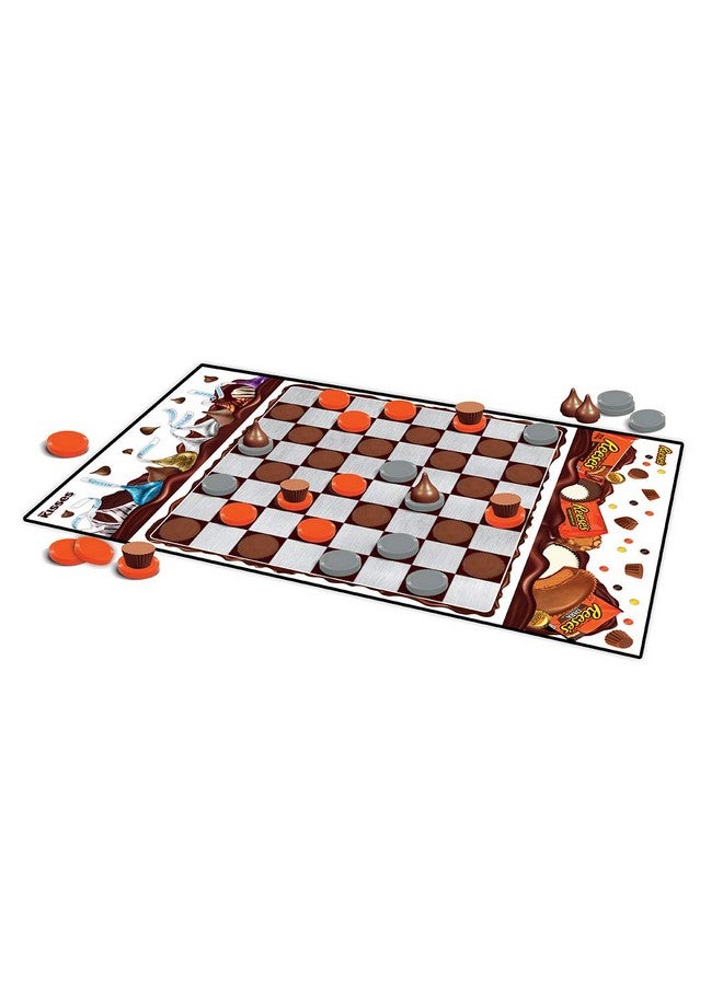 MasterPieces MasterPieces Family Game - Hershey - Kisses vs. Reese's Checkers - Officially Licensed Board Game for Kids & Adults - Image 5