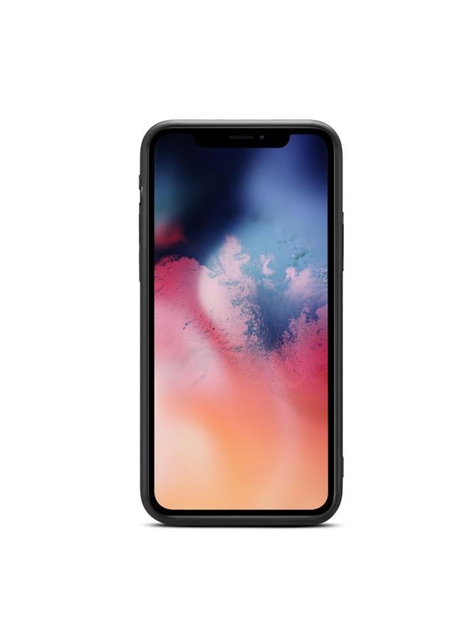 زبون جراب لهاتف iPhone 11 Pro بفتحات للبطاقات وغطاء كامل من مادة البولي يوريثان الحراري (PU+TPU) - Image 3