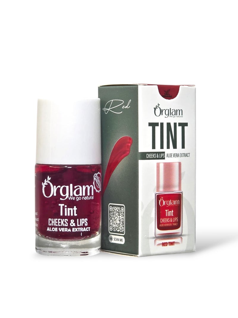 Red Tint Aloe Vera Based (NATURAL), 10ml