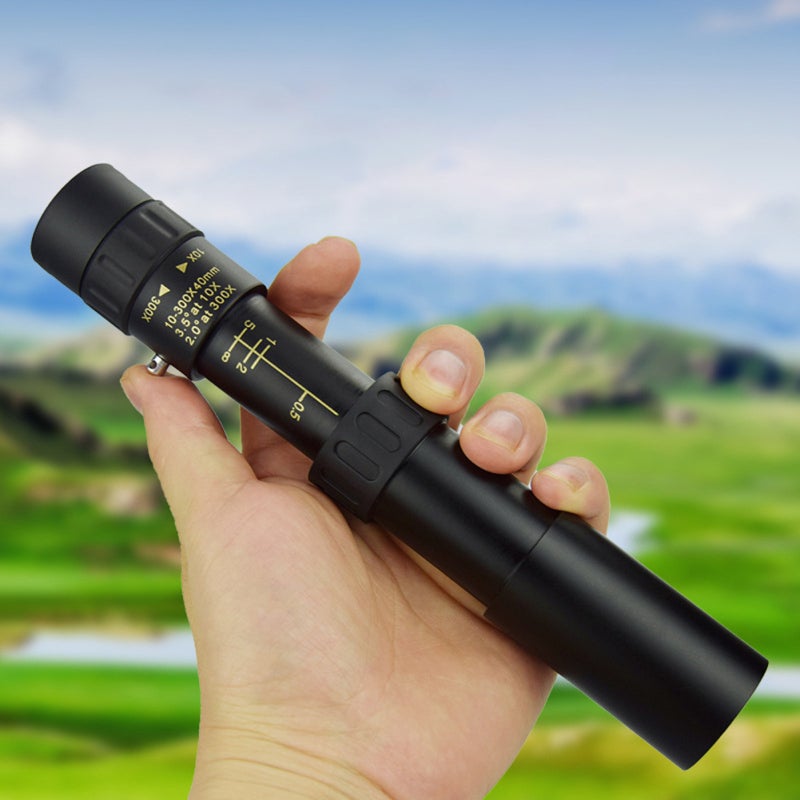 Monocular Telescope: BAK4 Prism High Transmittance, One-Hand Quick Focus, Anti-Slip Focus Wheel - Portable Optics for Outdoor Observation & Daily Use - Image 2