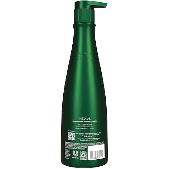 Nexxus UNBREAKABLE CARE THICKENING CONDITIONER WITH KERATIN, COLLAGEN, BIOTIN FOR FINE AND THIN HAIR 13.5 OZ - Image 3